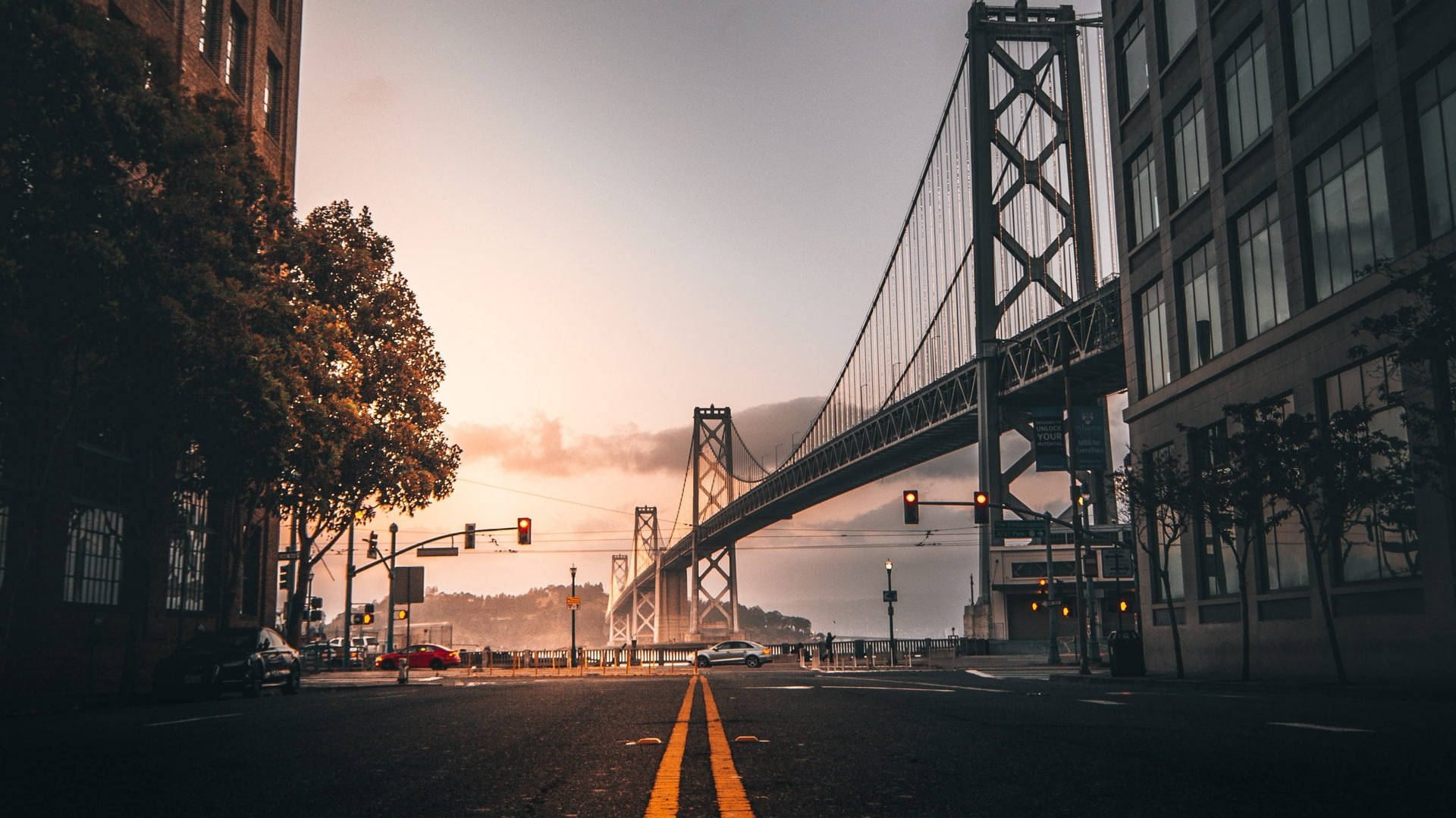 OaklandBay Bridge Kalifornien.