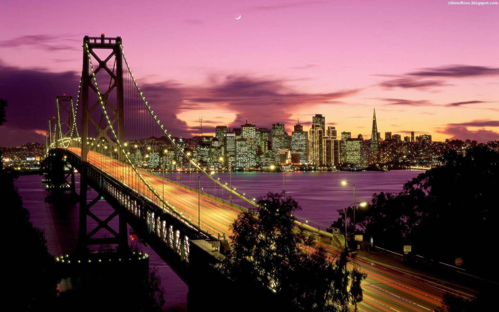 Oakland Bay Bridge For American City Wallpaper