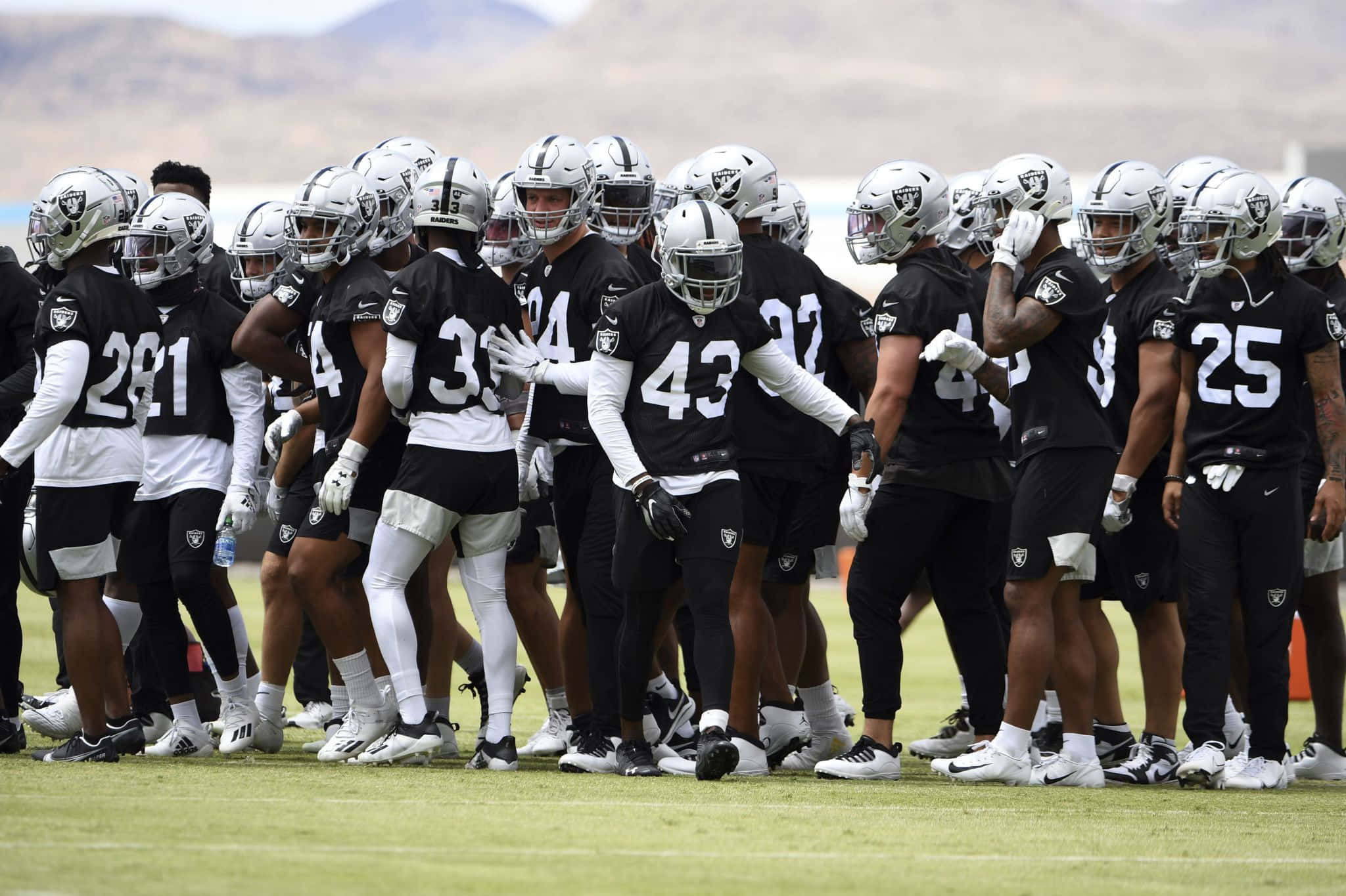 Oaklandraiders Nella Partita Della Nfl