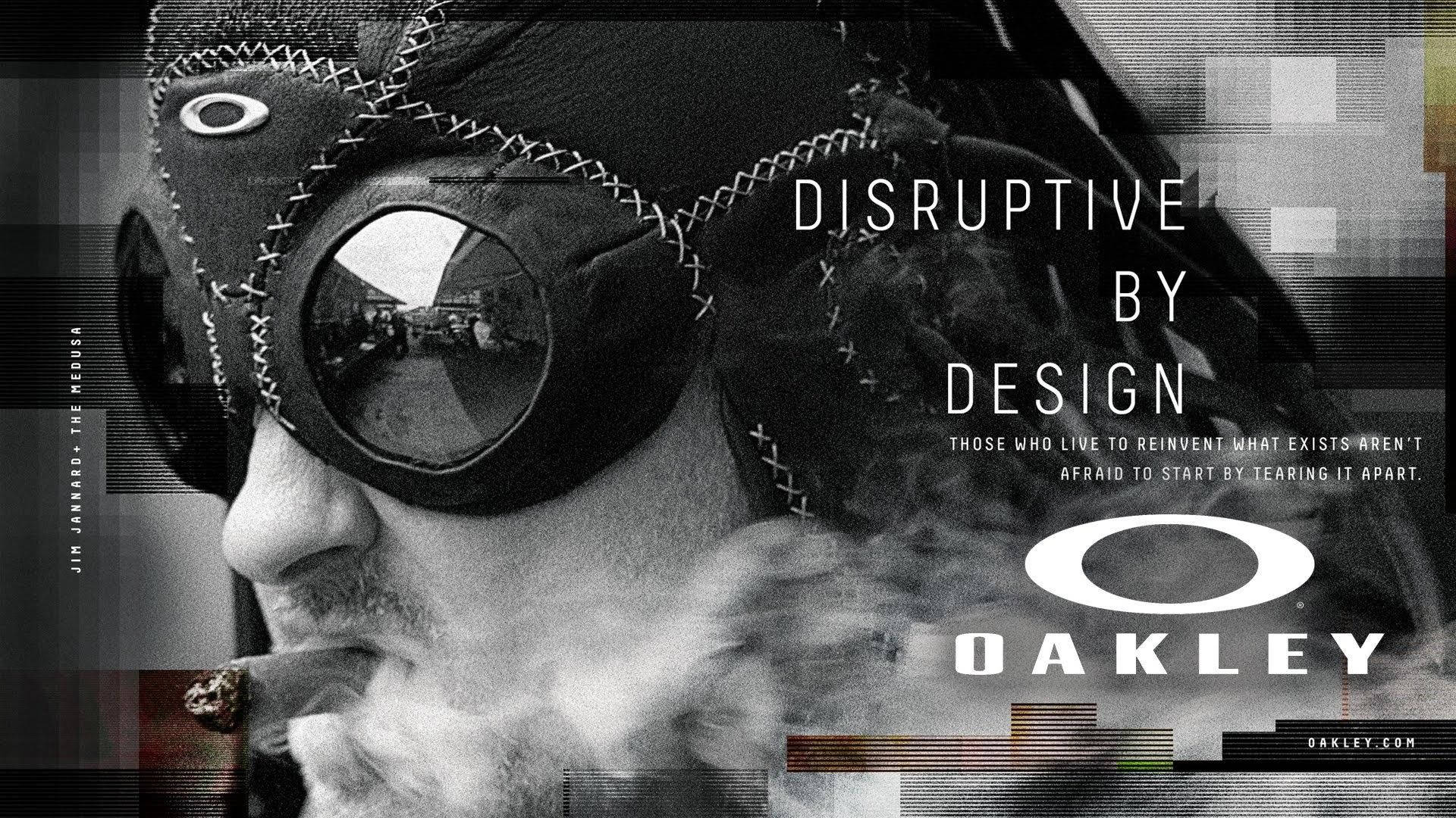 Oakley Sunglasses Creative Black And White Picture