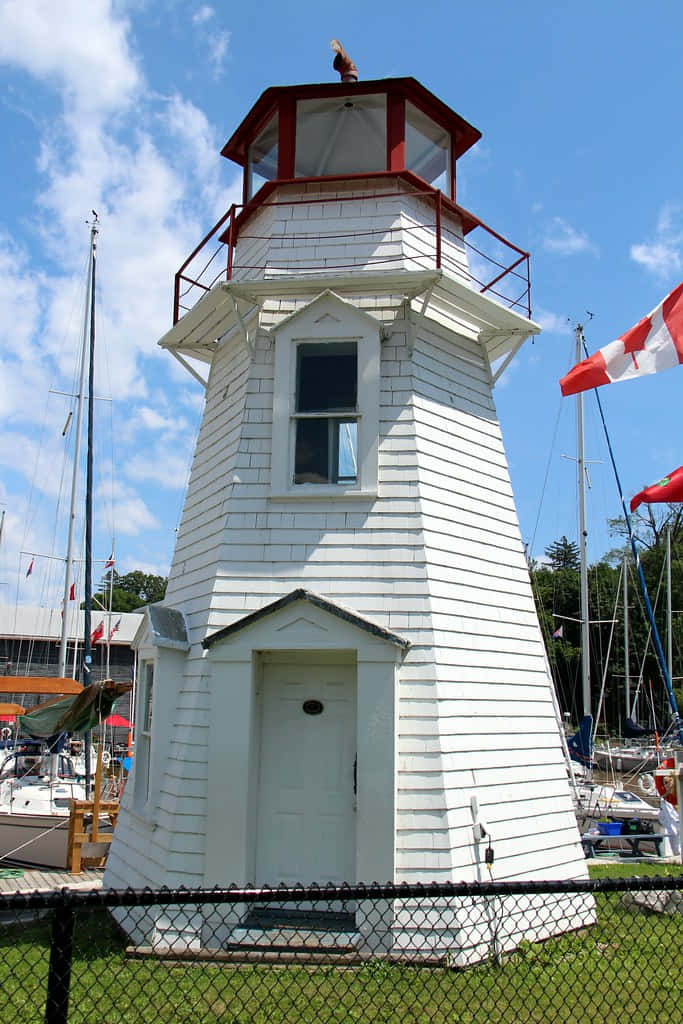 Oakville Lighthouse Marina View Wallpaper