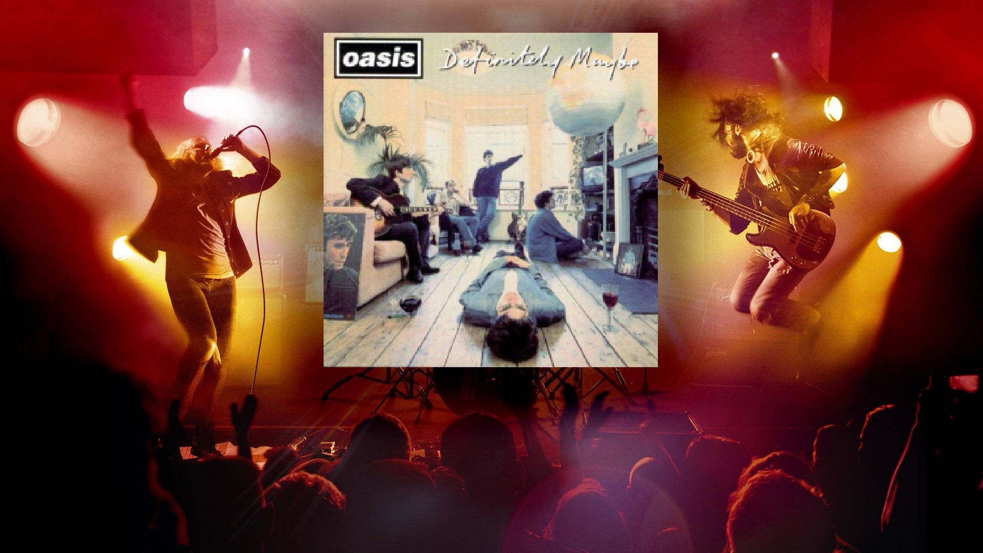 Oasis Band Album Cover Wallpaper