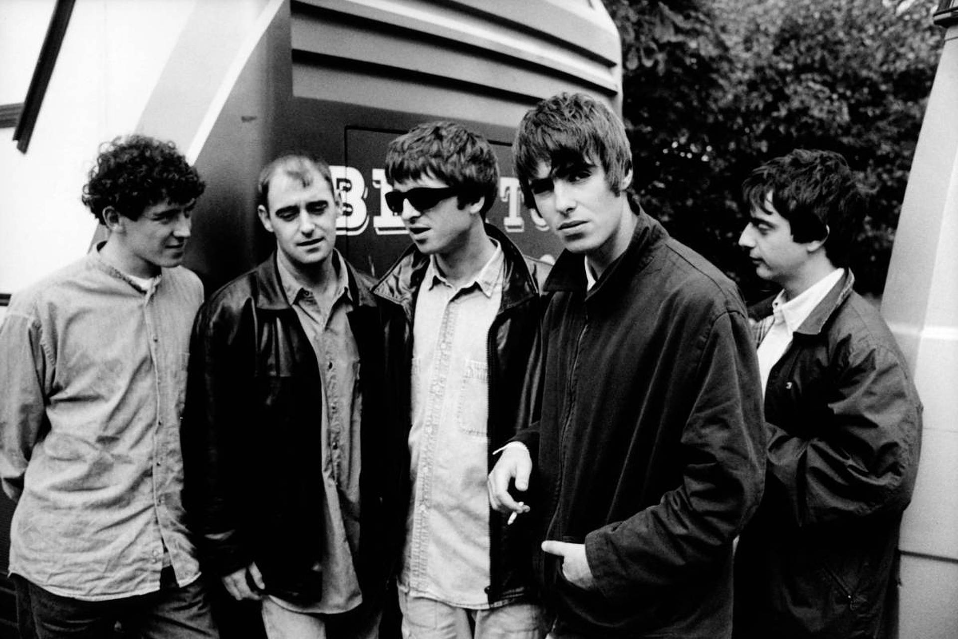 Oasis Band Uppriktig Wallpaper