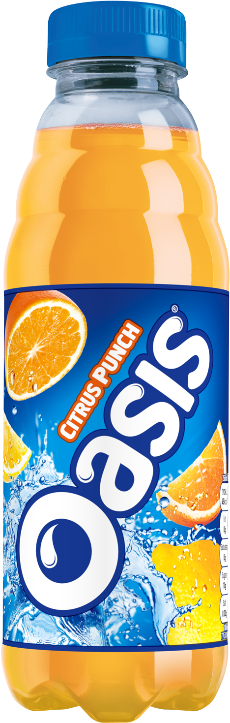 Oasis Citrus Punch Bottle PNG