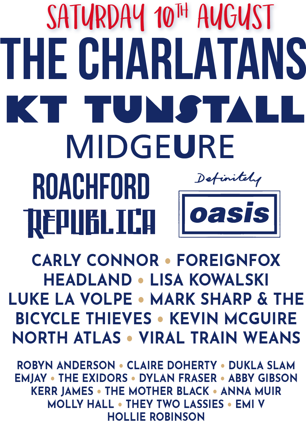 Oasis Concert Event Poster PNG