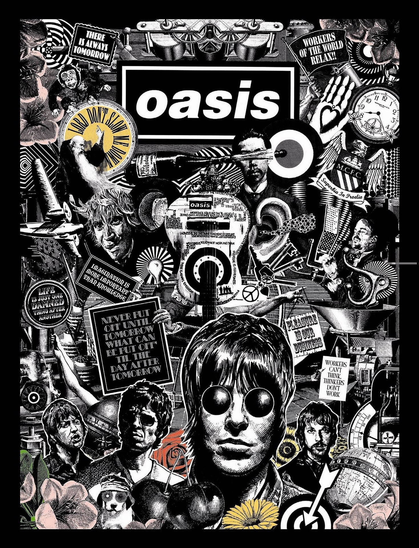 Oasis Kunstnerisk Wallpaper