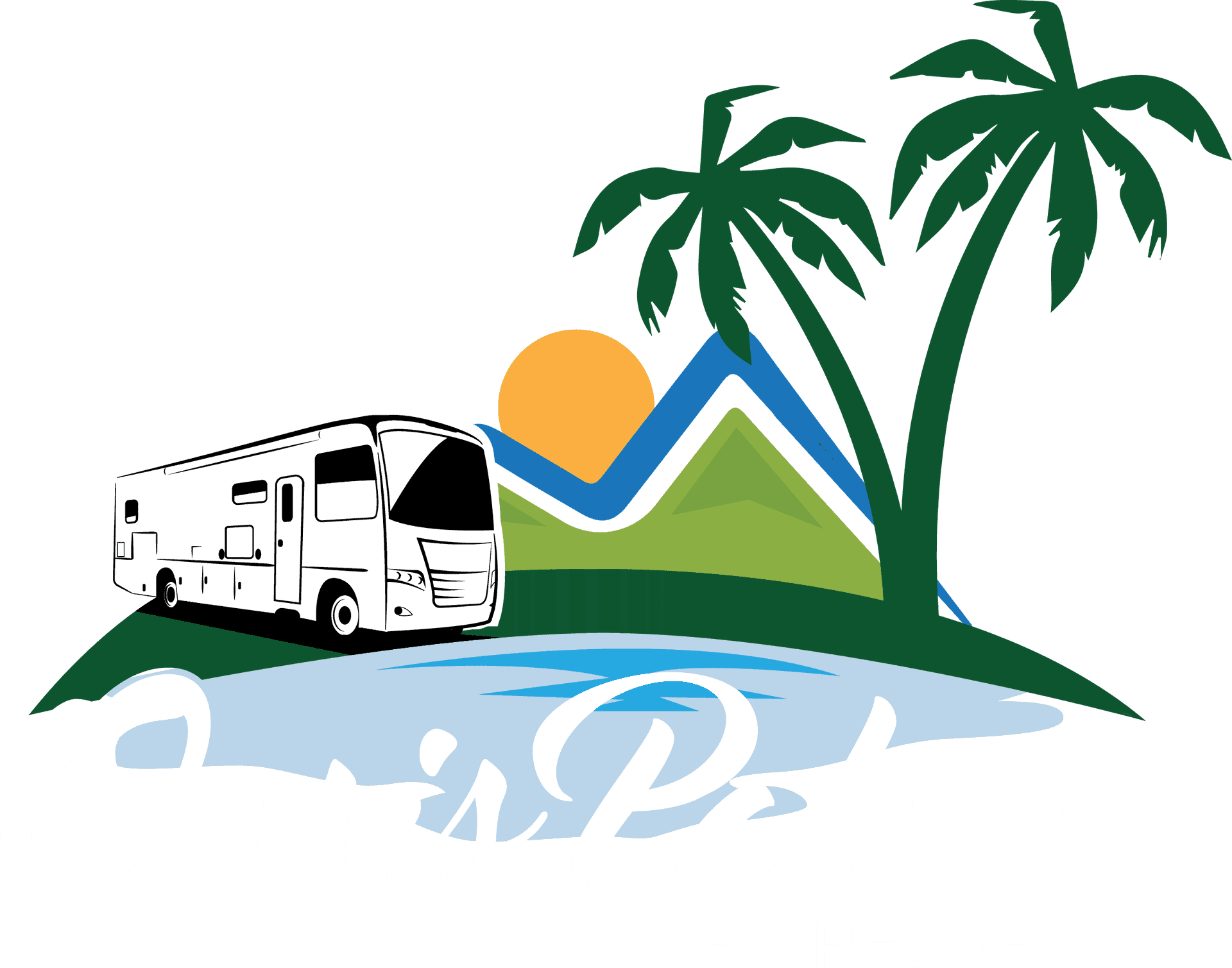 Oasis Palms R V Resort Logo PNG