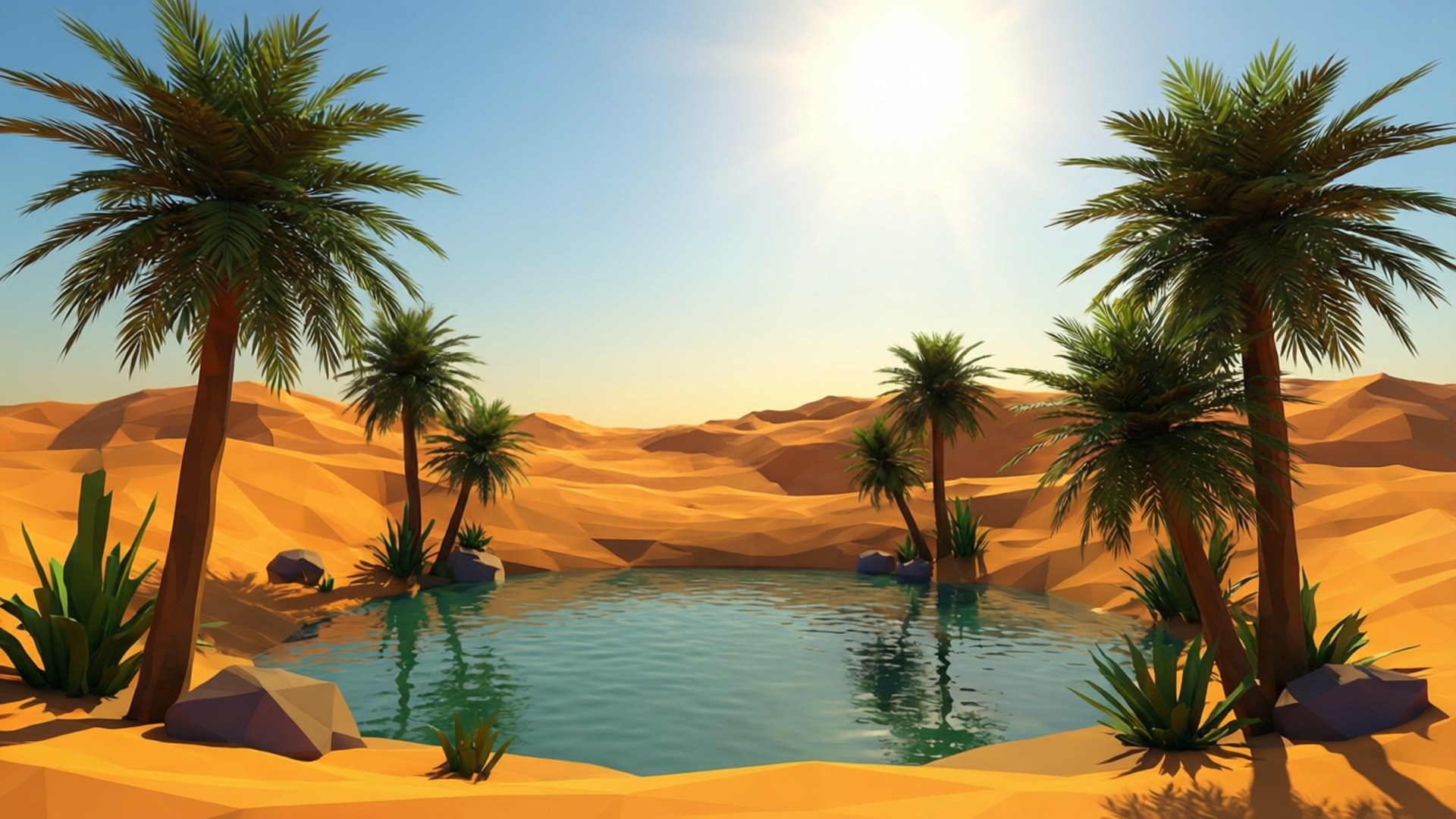 Oasis Poly Papéis de Parede