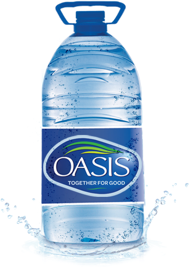 Oasis Water Bottle Splash PNG