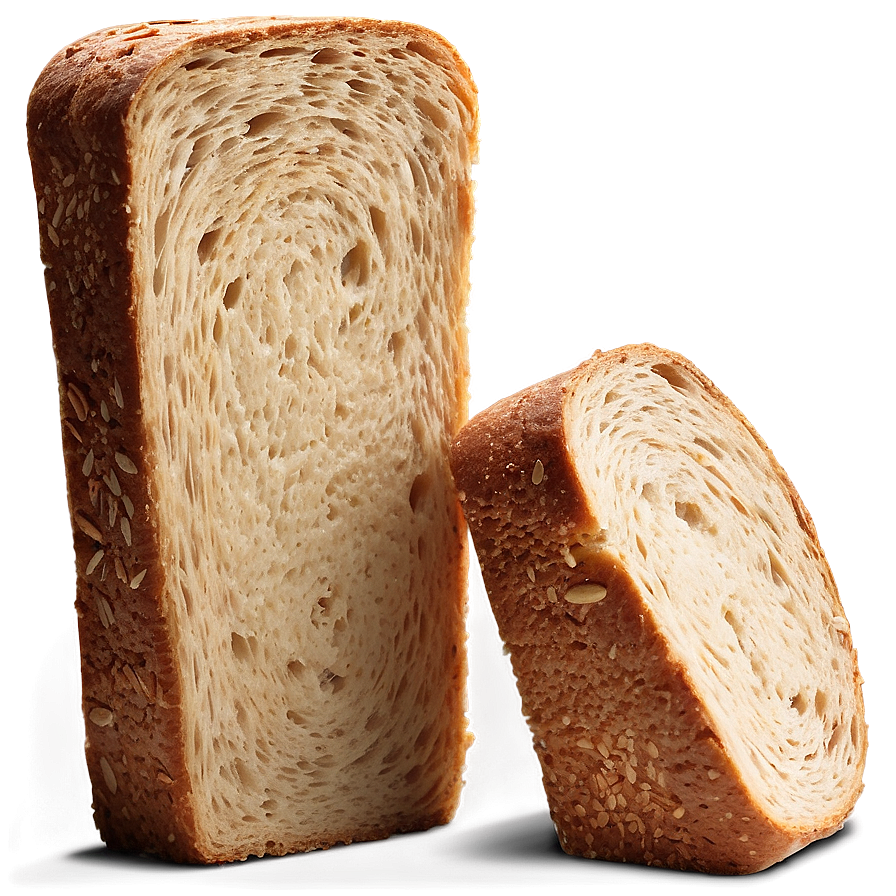 Oat Bread Slice Png Edm PNG