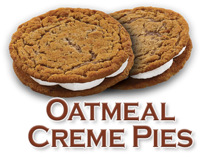 Oatmeal Creme Pies Product Image PNG
