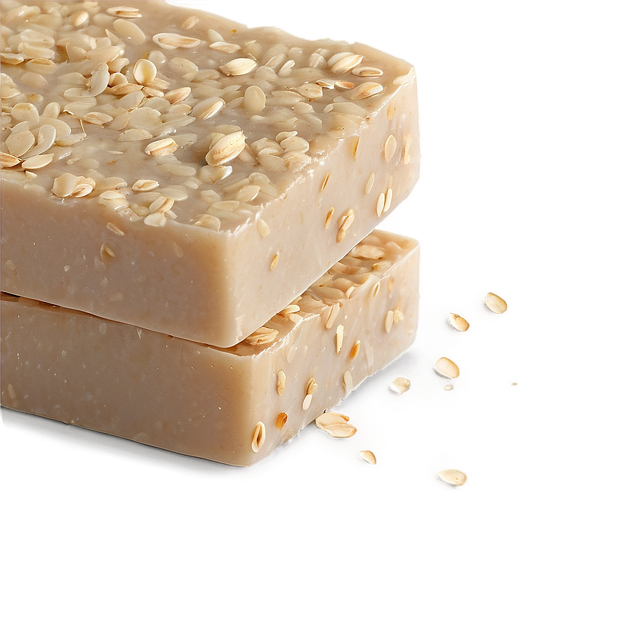 Oatmeal Soap Bar Png 05252024 PNG