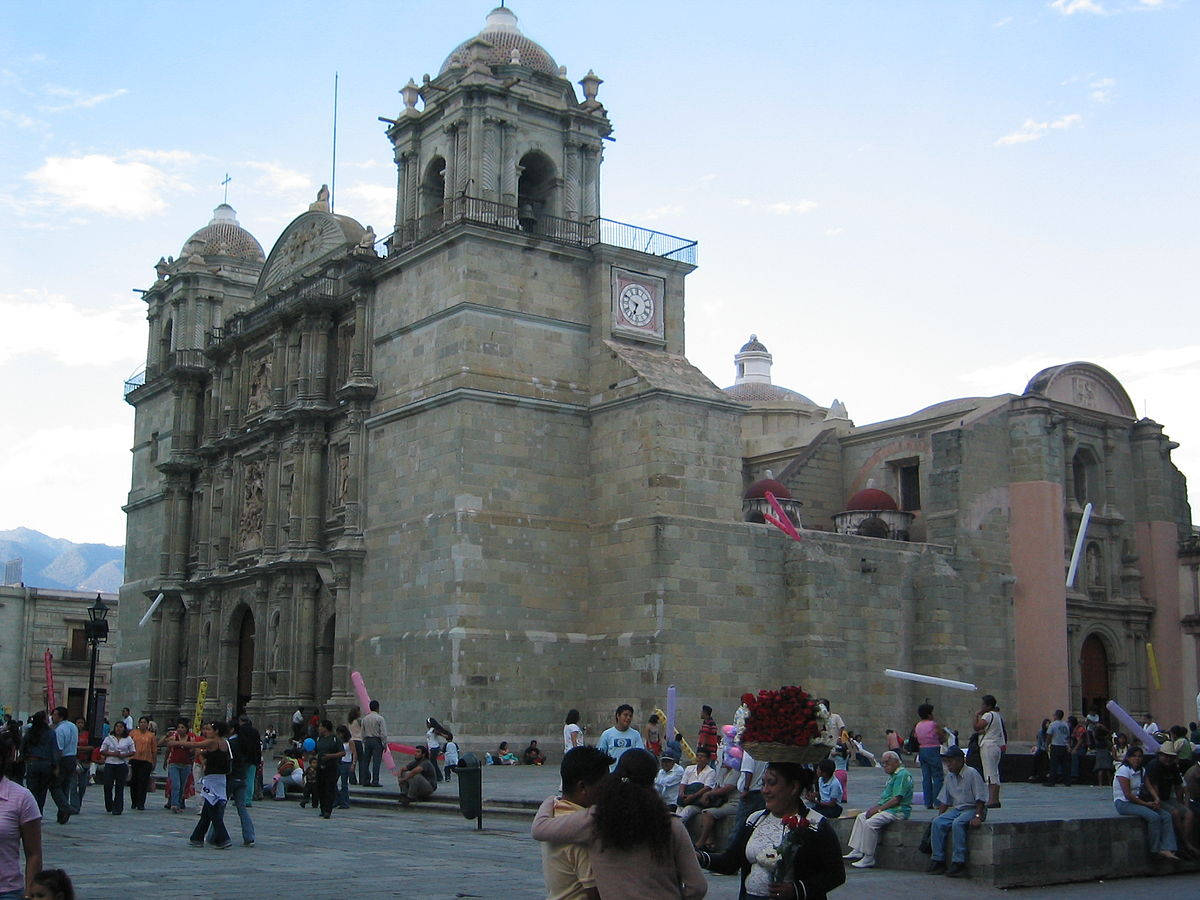 Catedralde Oaxaca. Fondo de pantalla