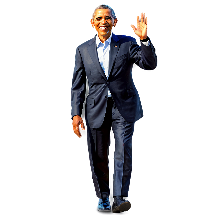 Download Obama In Suit Png Tnp | Wallpapers.com