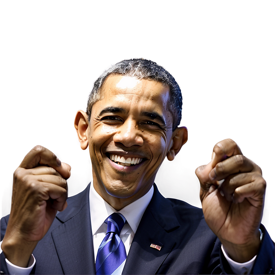 Obama Smiling Png Nyu PNG