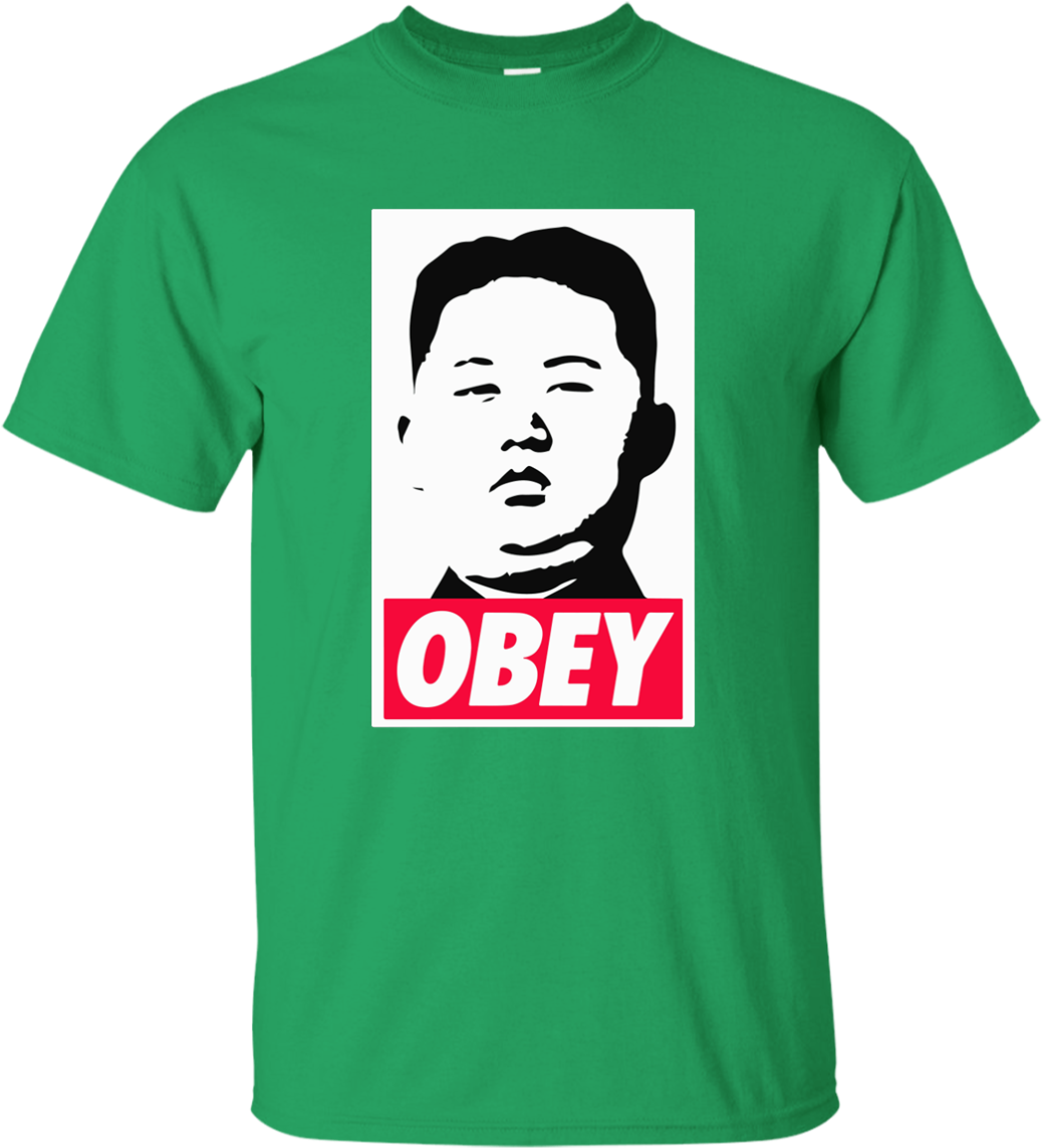 Obey Graphic Tshirt Design PNG