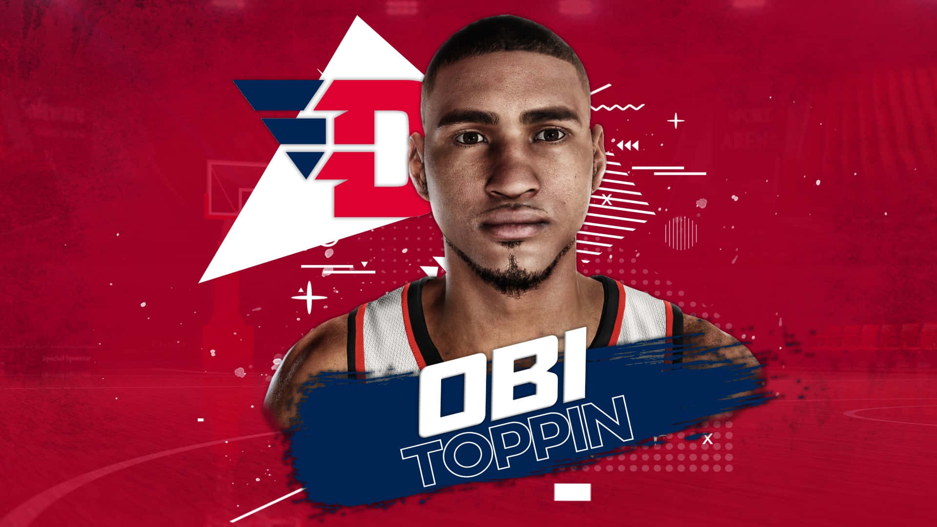 Obi_ Toppin_ Basketball_ Promo_ Graphic Wallpaper