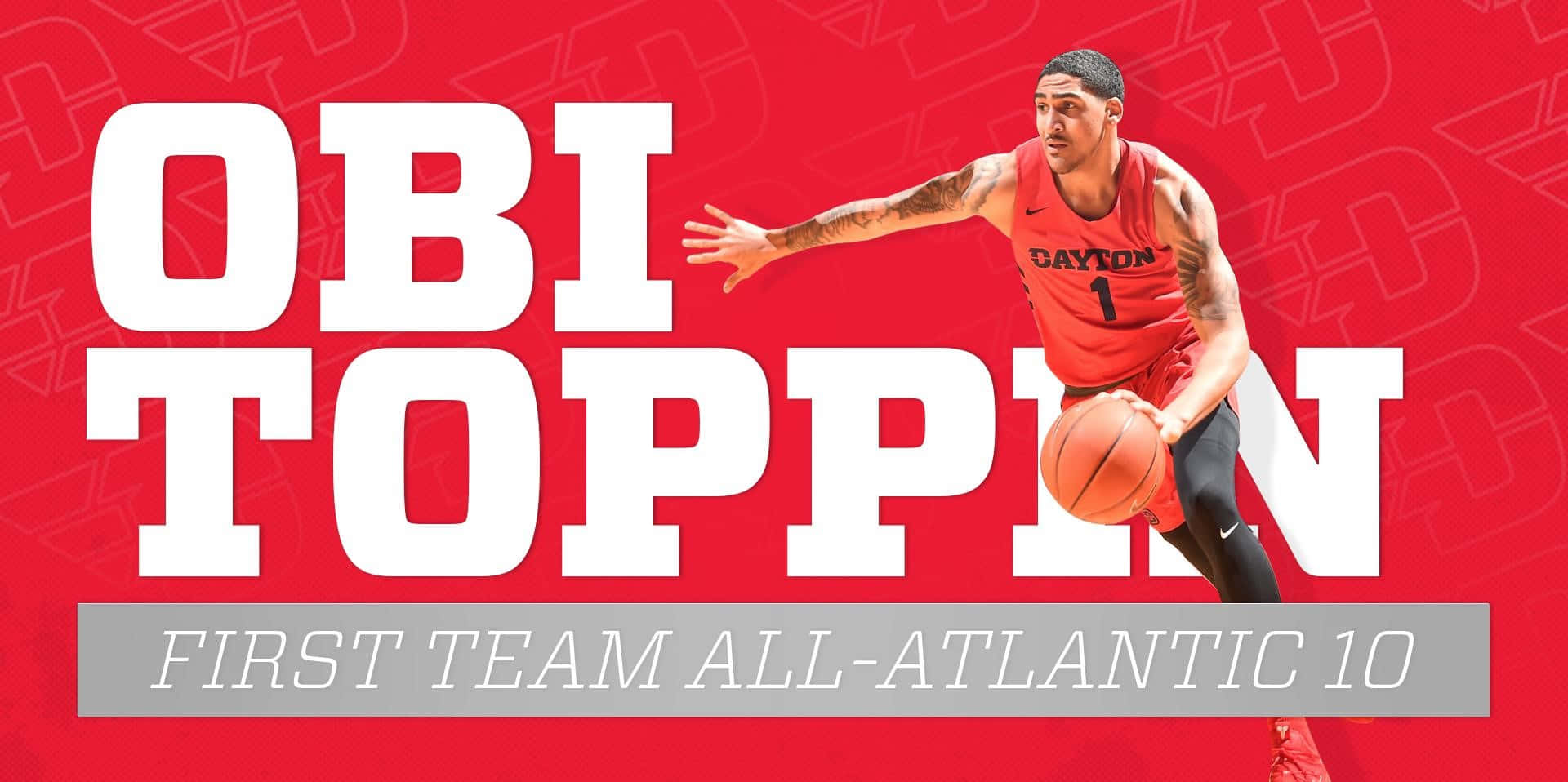 Obi Toppin Dayton First Team All Atlantic10 Wallpaper