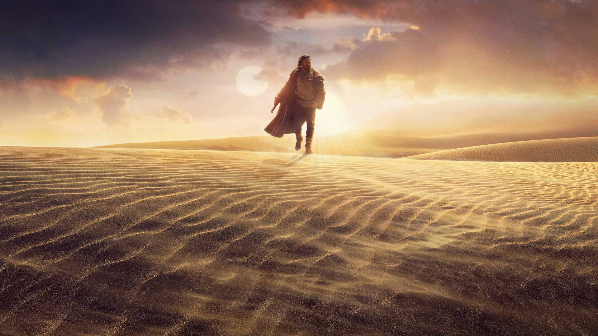 Obi Wan Kenobi Tatooine Desert Wallpaper