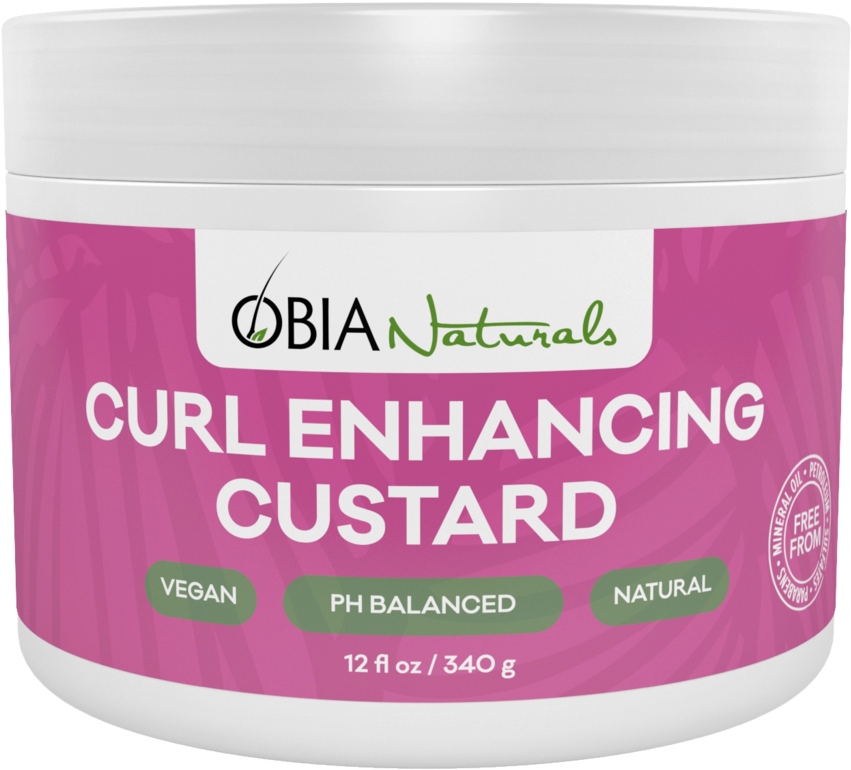 Obia Naturals Curl Enhancing Custard Product PNG