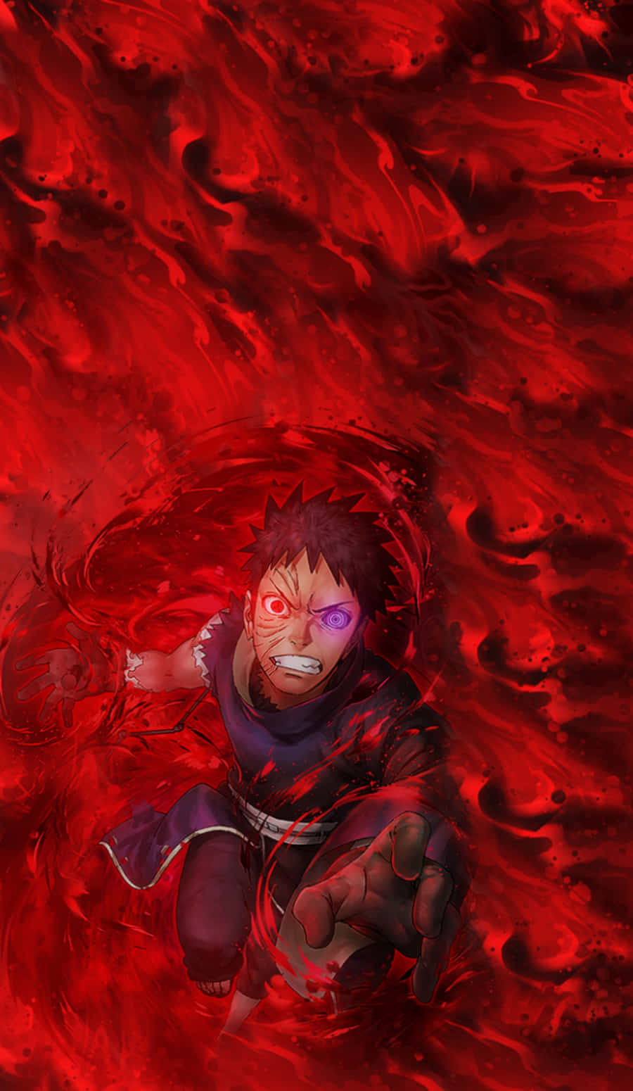 Get inspired by Obito's strong will and determination to make an impact. Wallpaper