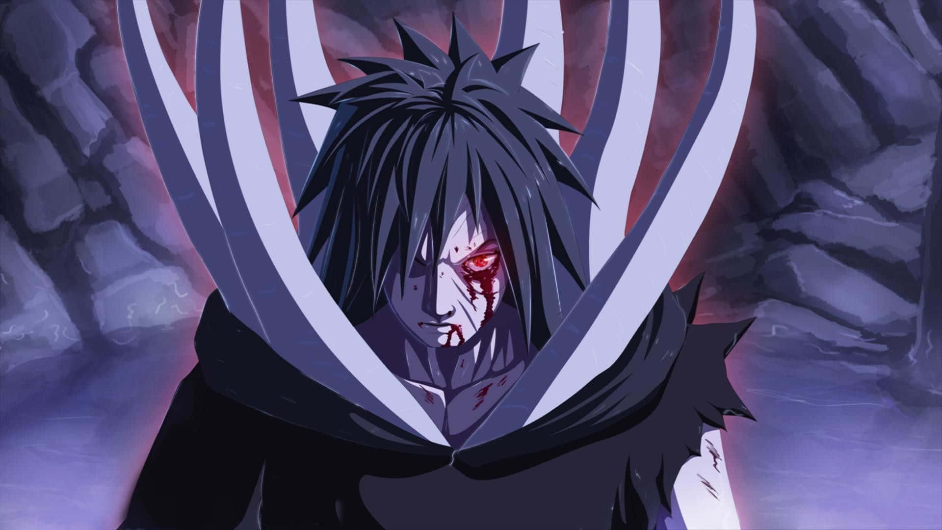 Máscarade Obito, Un Famoso Personaje De Naruto Shippuden. Fondo de pantalla