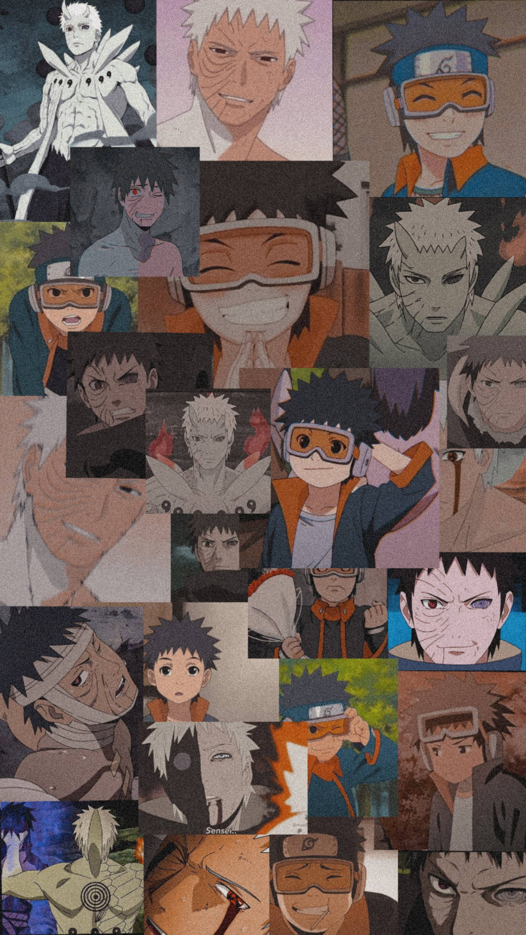 Obito Uchiha Collage 4k Wallpaper