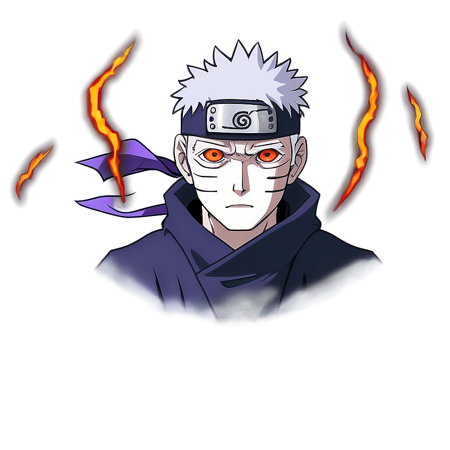 Download Obito Uchiha Fire Style Jutsu Png 8 | Wallpapers.com