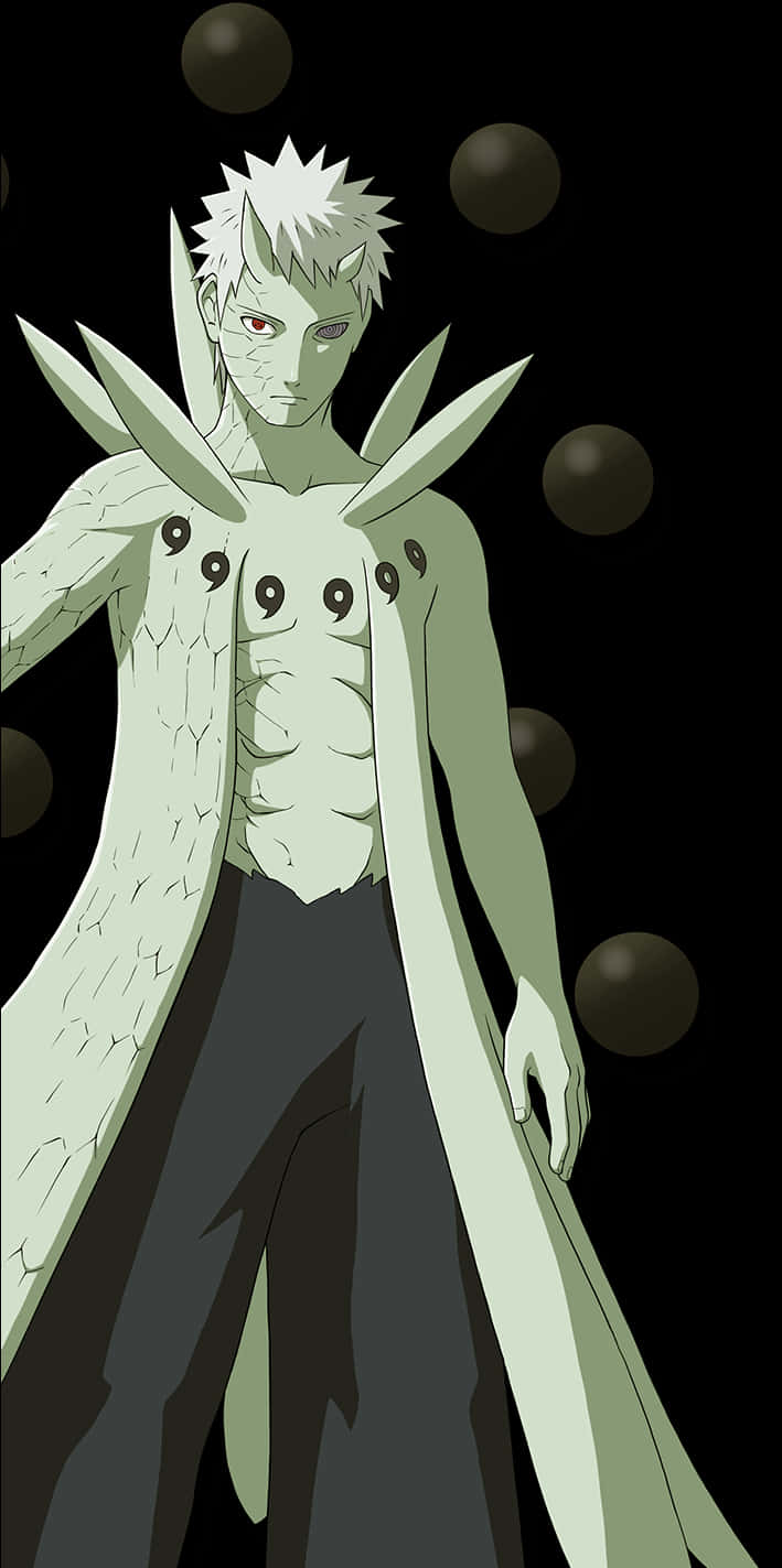 Obito Uchiha Transformed Anime Character PNG