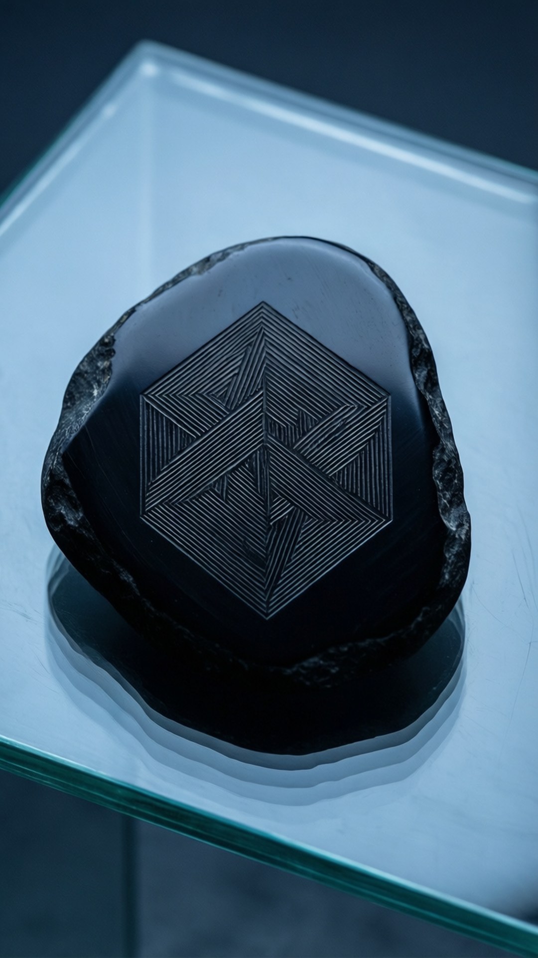Obsidian Geometry Bakgrunner