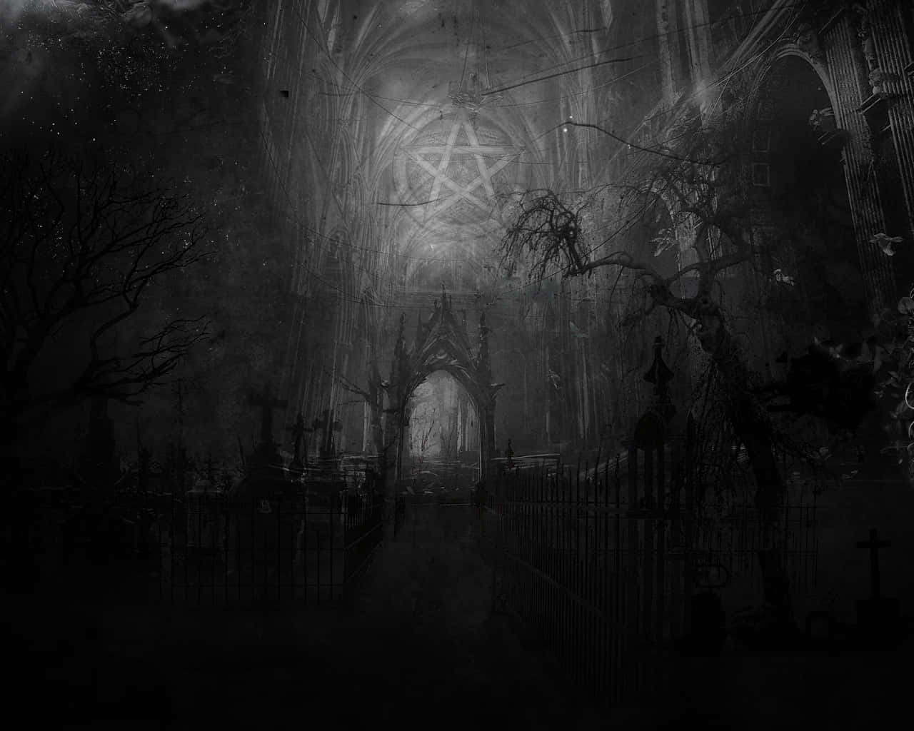 Mysterious and Enchanting Occult Symbols and Artifacts Wallpaper