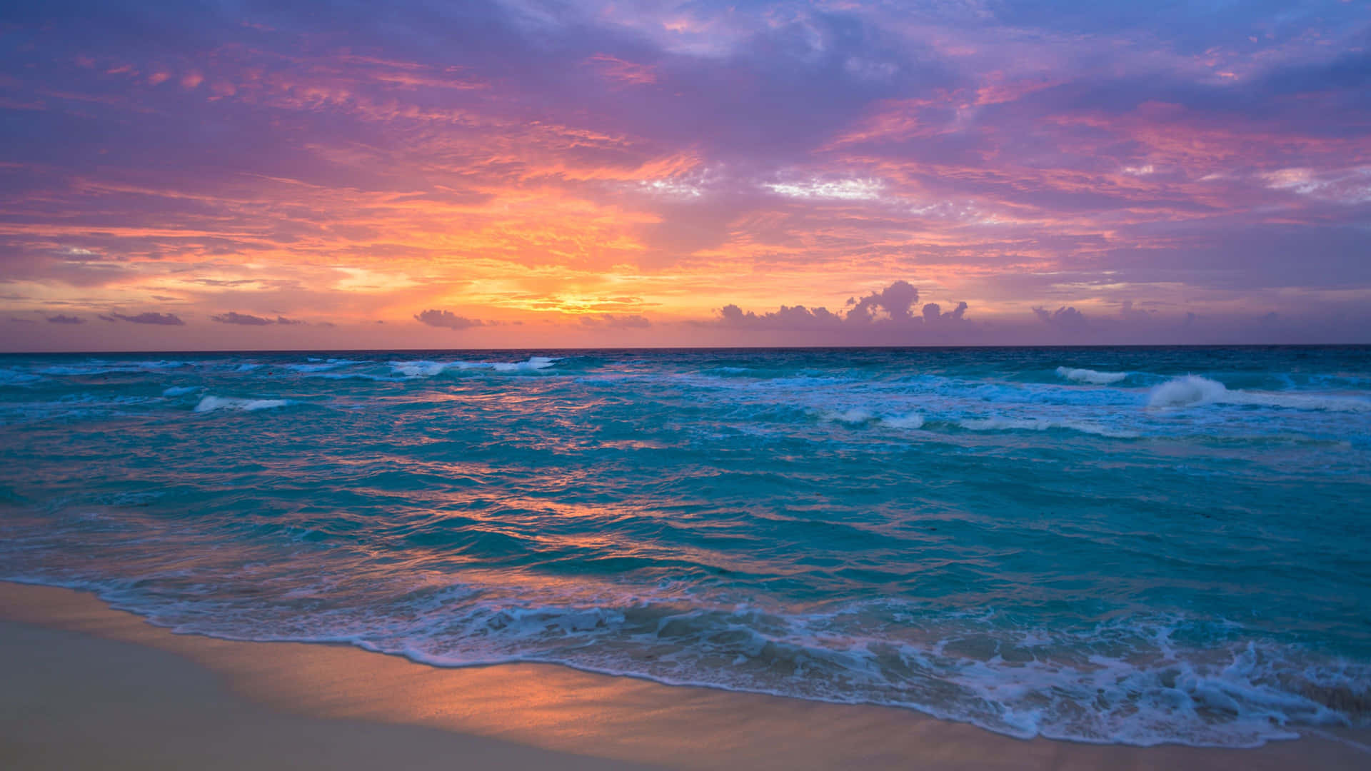 Playa Gaviota Azul Ocean 4K iPad Wallpaper