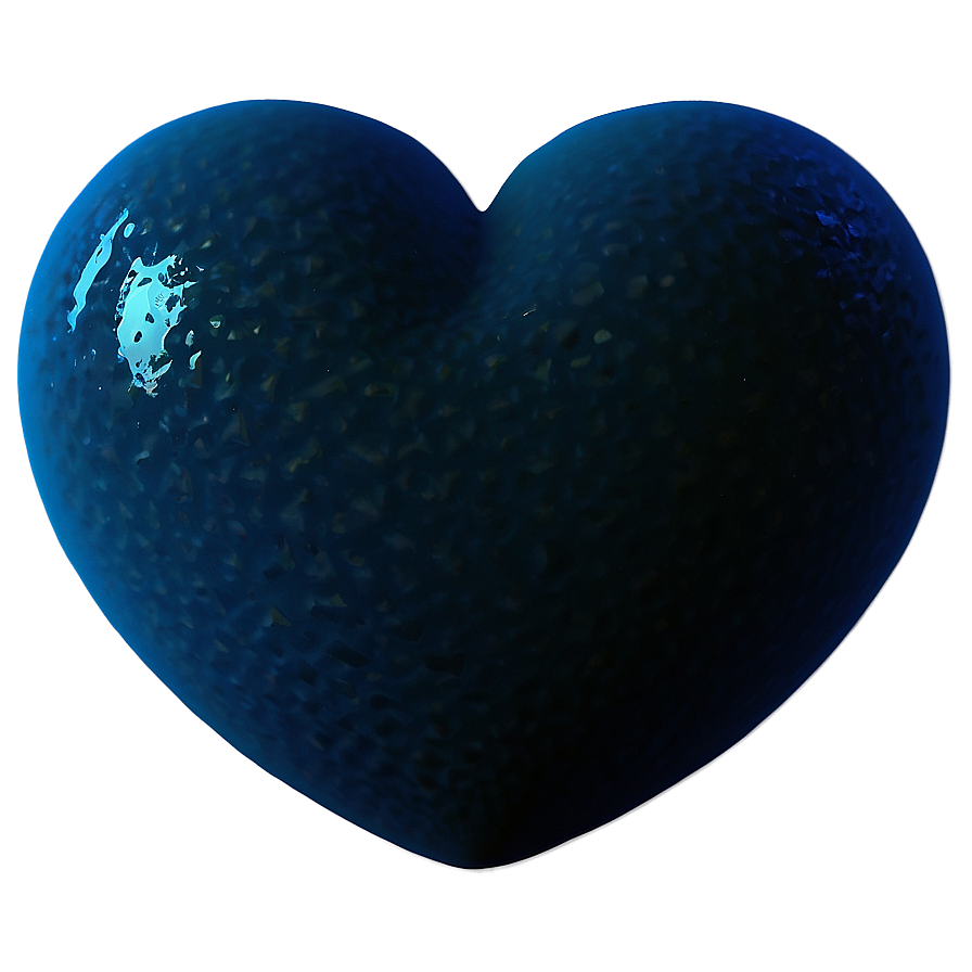 Ocean Blue Heart Emoji Png Mwl PNG