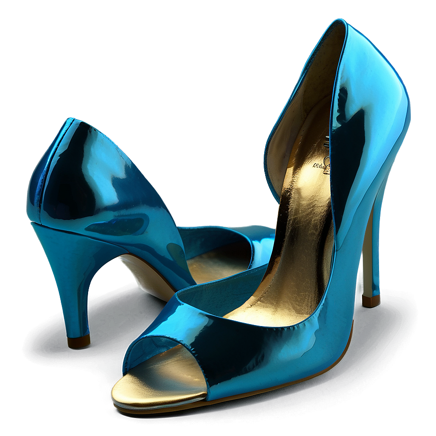 Ocean Blue Heels Png 35 PNG