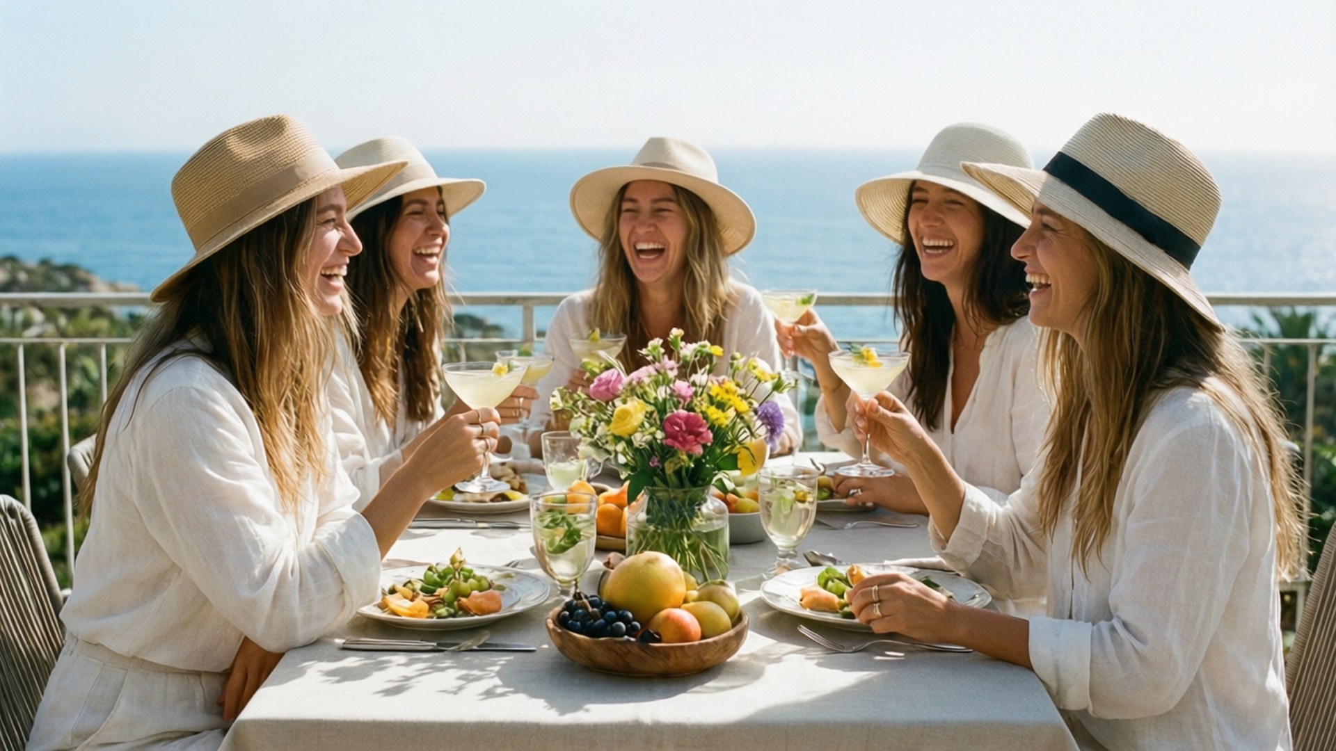 Ocean Brunch Wallpaper