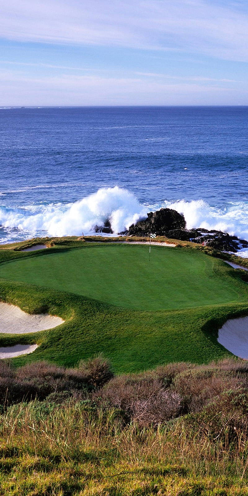 Ocean Course For Golf Iphone Wallpaper