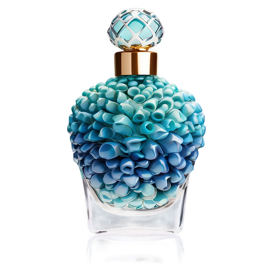 Ocean Inspired Perfume Bottle Png Hww PNG