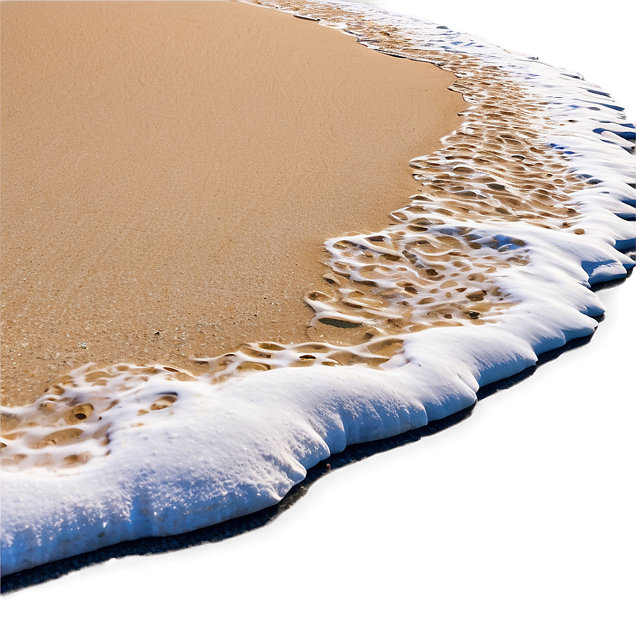 Ocean Shore Sandy Texture Png 06242024 PNG