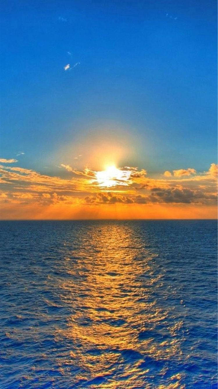 Ocean Sunrise Malibu Iphone