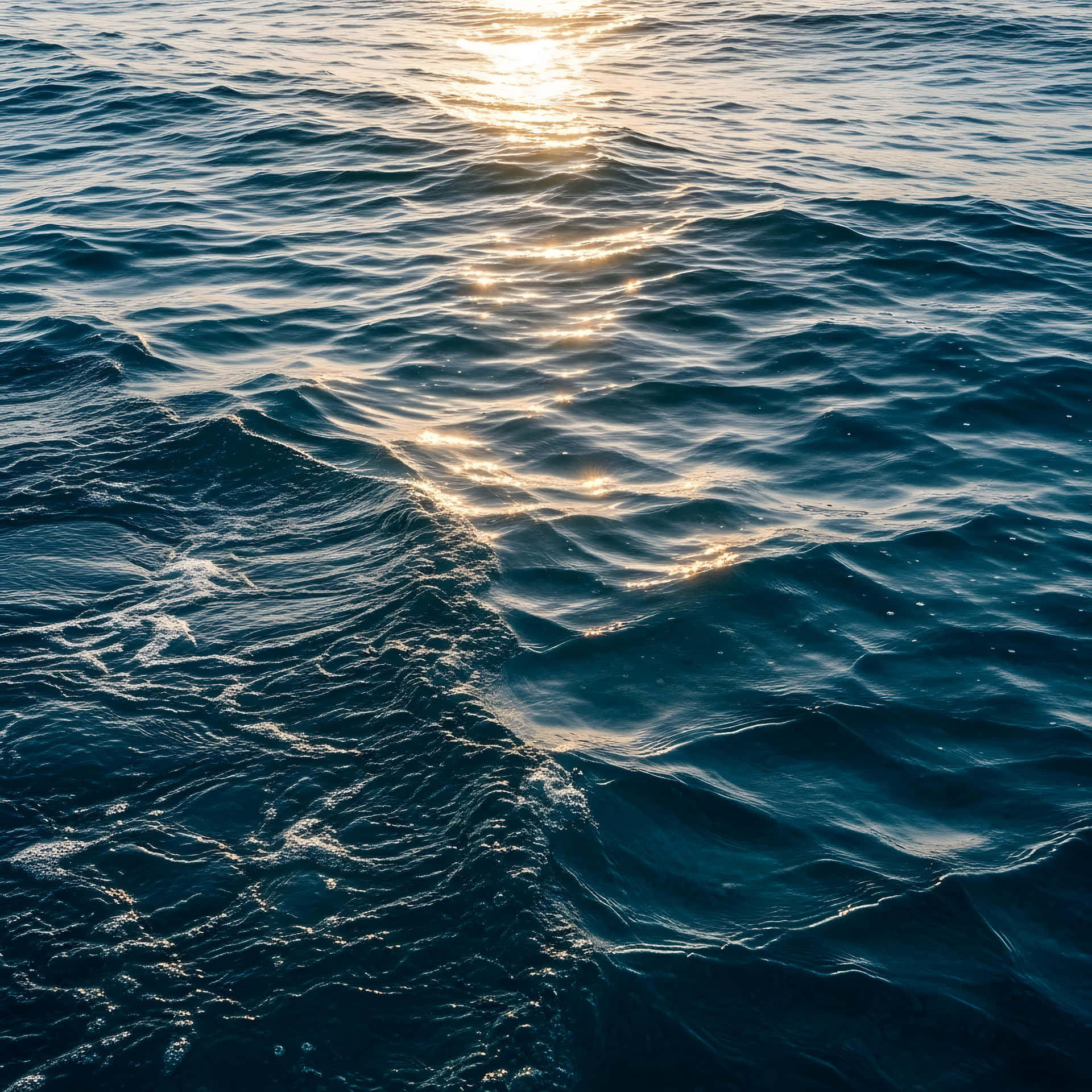 Ocean Water Waves Wallpaper