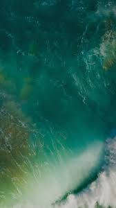 Ocean_ Wave_ Aerial_ View Wallpaper