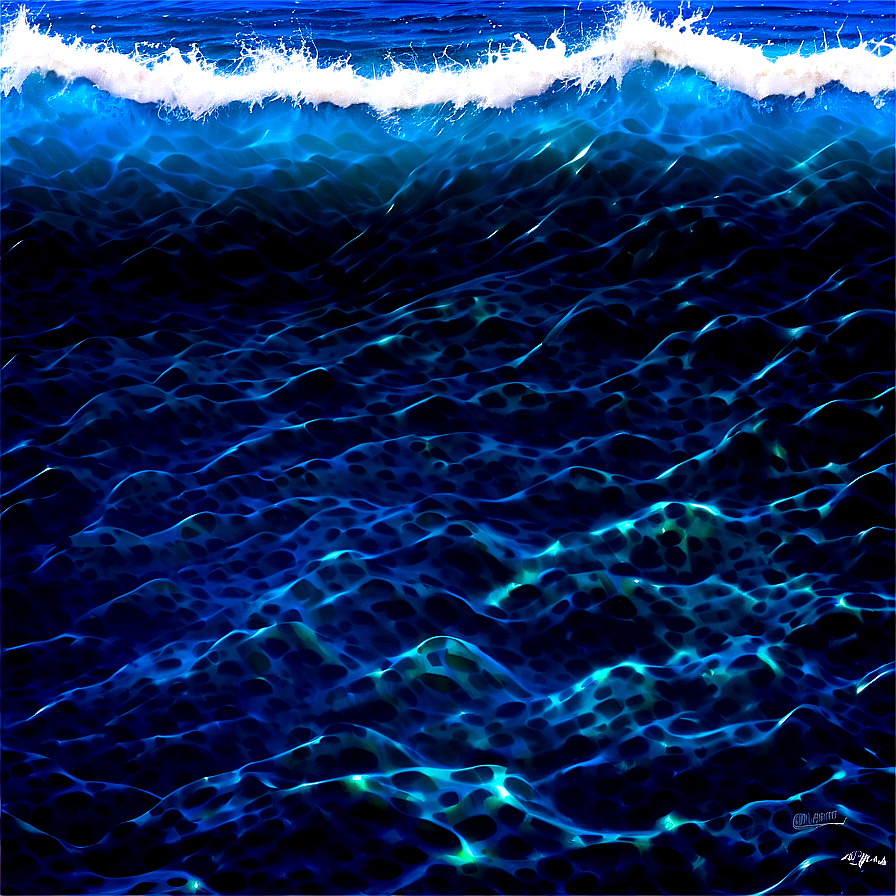 Ocean Wave Background Png 06132024 PNG