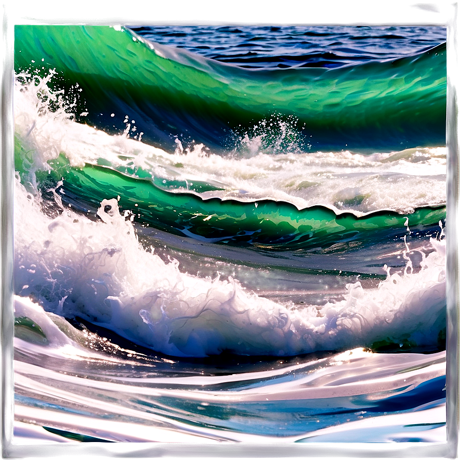 Ocean Wave Close-up Png Ndb30 PNG