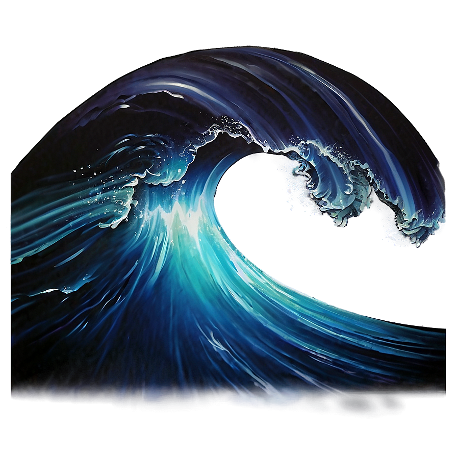 Ocean Wave Design Png Rpc91 PNG