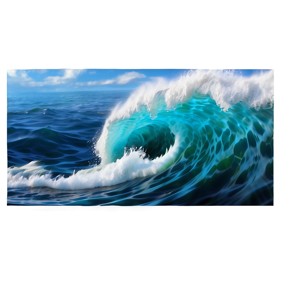 Ocean Wave Foam Png 06132024 PNG