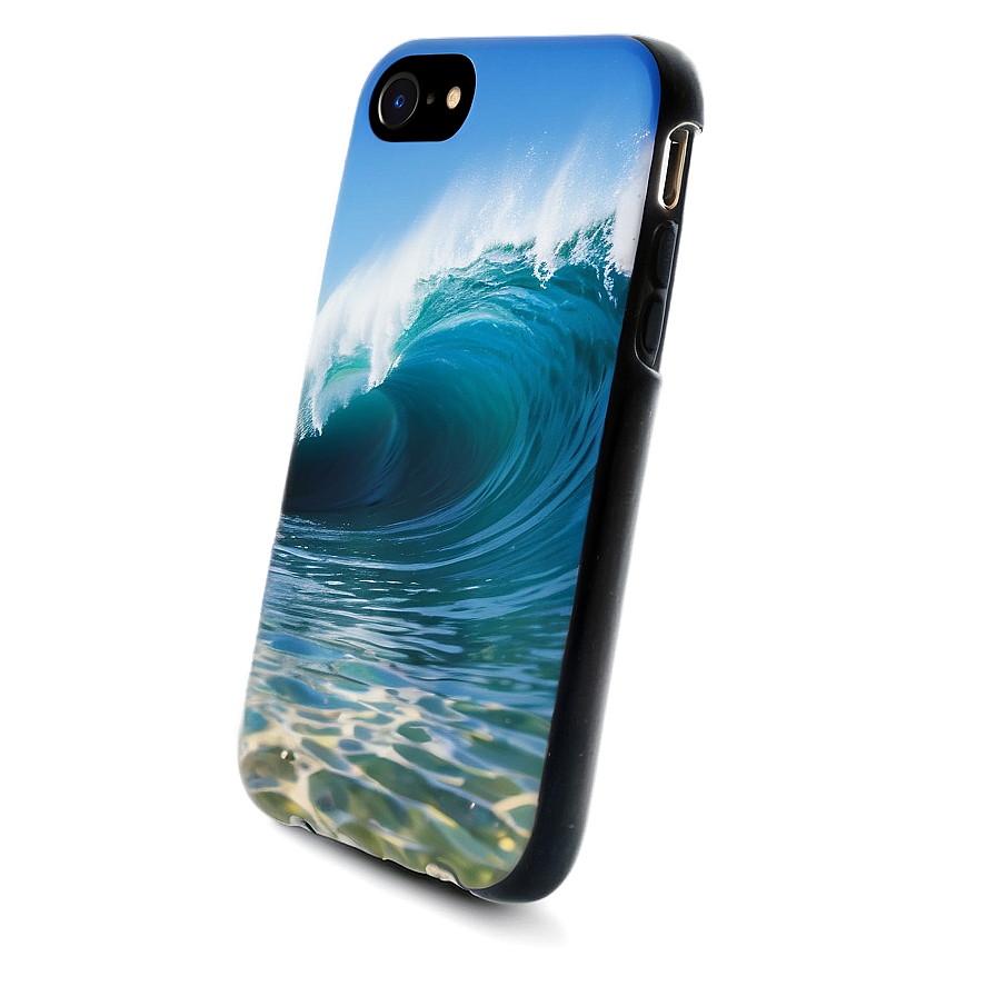 Ocean Wave Iphone Case Png Nmy2 PNG