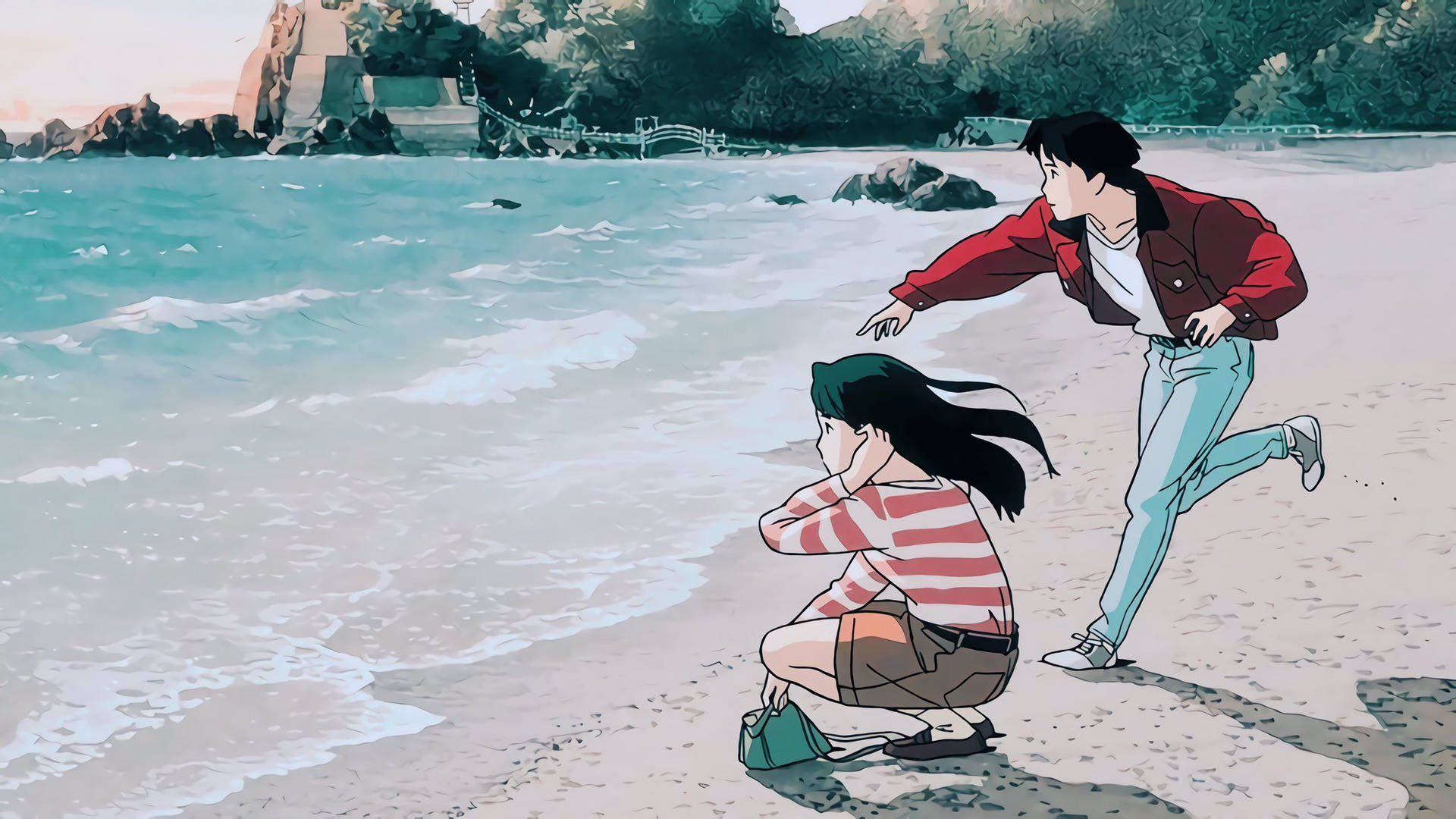 Ocean Waves hình nền - Studio Ghibli hình nền (43615172) - fanpop