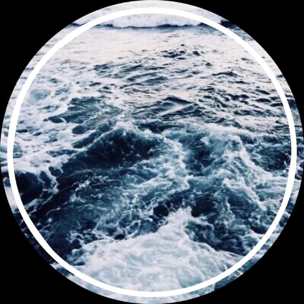 Ocean Waves Texture PNG