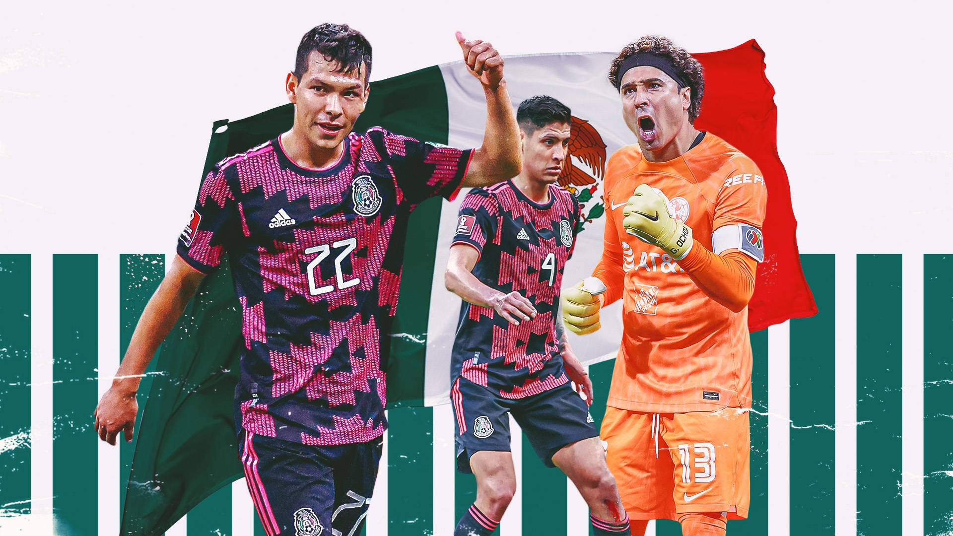 Ochoa Lozano Alvarez Mexico National Football Team Wallpaper
