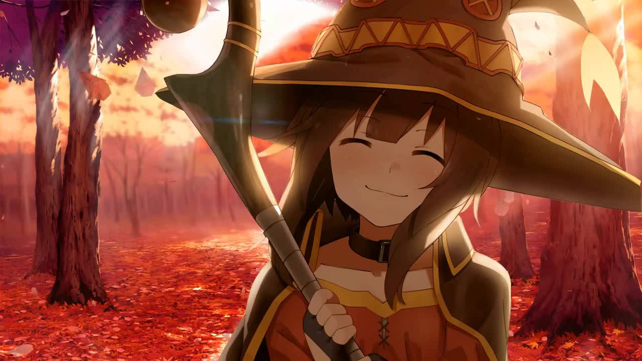 Follow the Crusader's Path with Megumin Wallpaper
